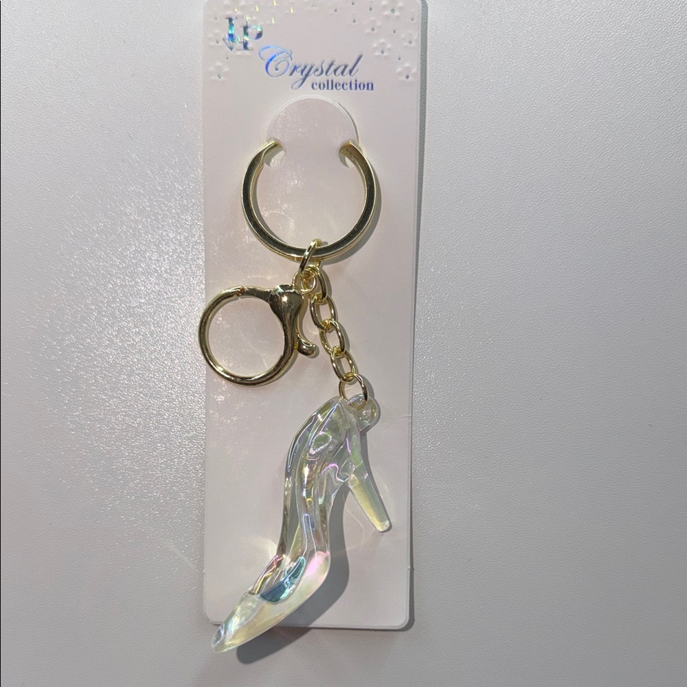 Iridescent Shoe Keychain